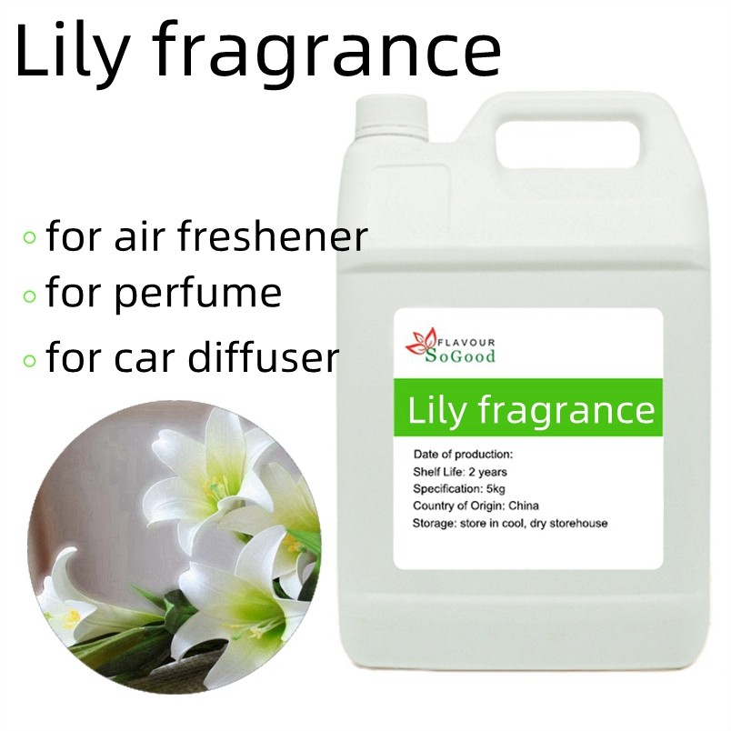 High Concentrate Good Smell Lily Fragrance Oil For Air Freshener